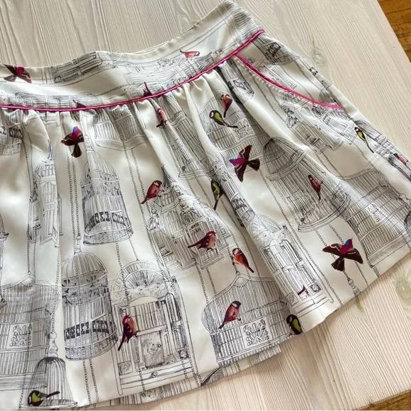 Ted Baker London Whimsical Birds Skirt - Picture 2 of 11
